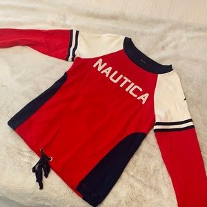 Vintage inspired Nautica sweater. Size small.